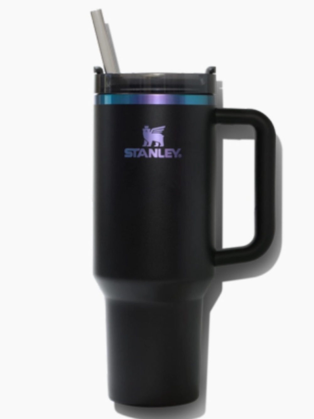 NEW Stanley Quencher H2.O Tumbler Limited Edition Black Chroma Purple 40oz/1.18L